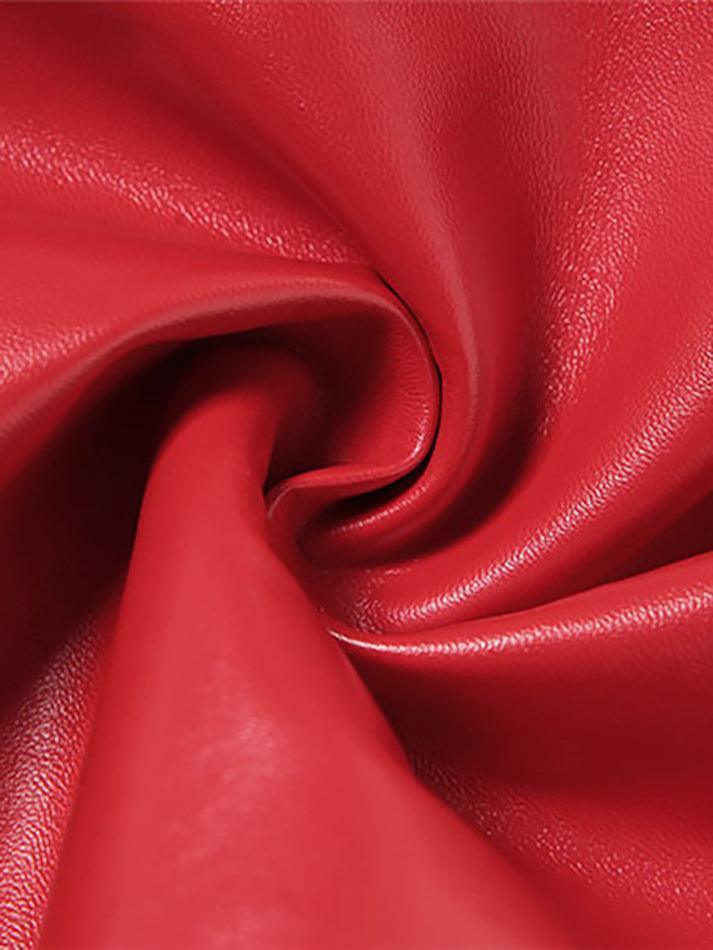 R&B | Cutout Schnürung PU-Hose