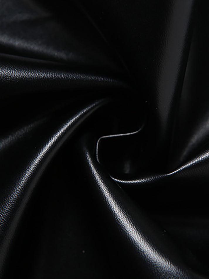 R&B | Cutout Schnürung PU-Hose