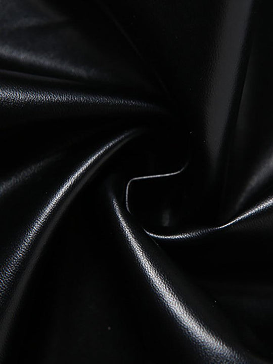 R&B | Cutout Schnürung PU-Hose