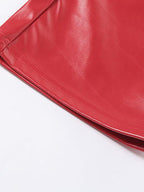 R&B | Cutout Schnürung PU-Hose