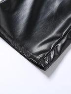 R&B | Cutout Schnürung PU-Hose