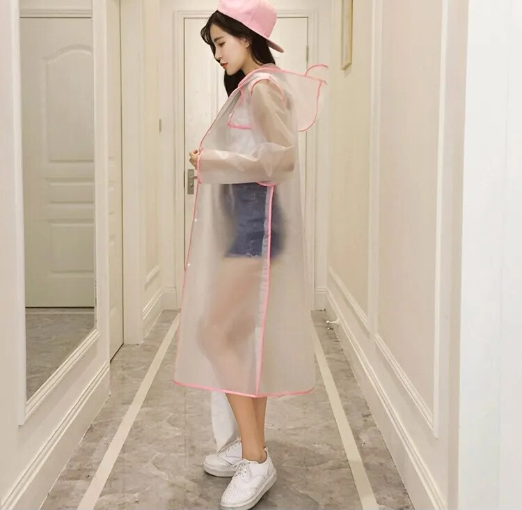 R&B | Transparente Regenjacke