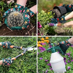 R&B | Atmungsaktive Gartenhandschuhe mit Blumenmuster