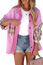 R&B | Gepunktete Flanellhemden Polyester und Baumwolle Einzigartiger Look