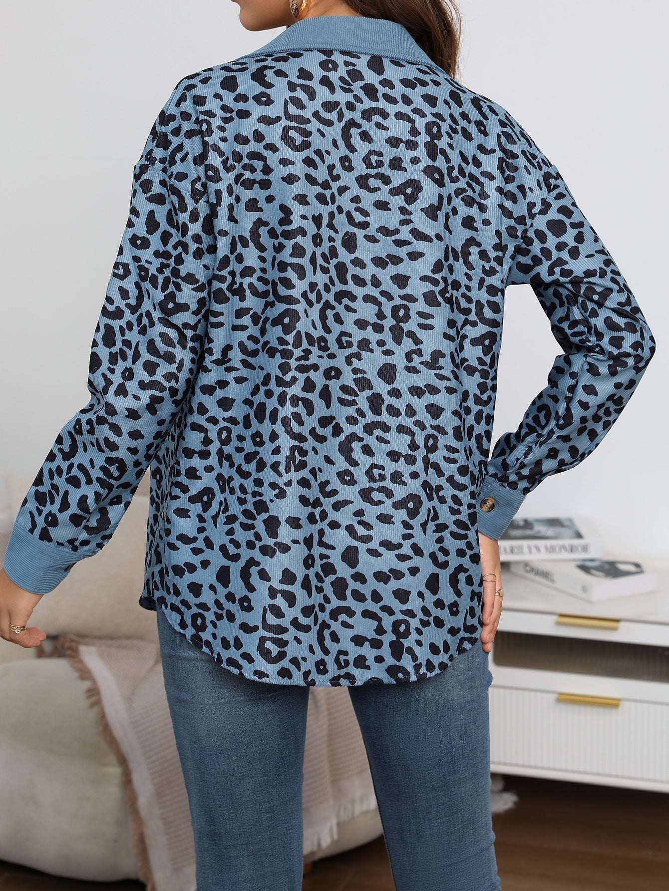 R&B | Dschungel Chic Leopardjacke Mit Modernem Muster