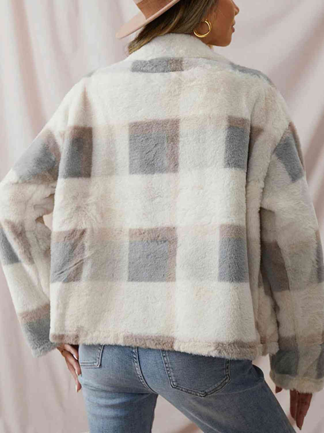 R&B | Kragenhemd Plaid Mantel