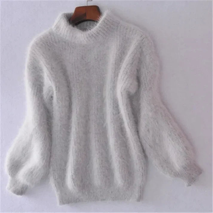 R&B | Weinlese Angora Pullover