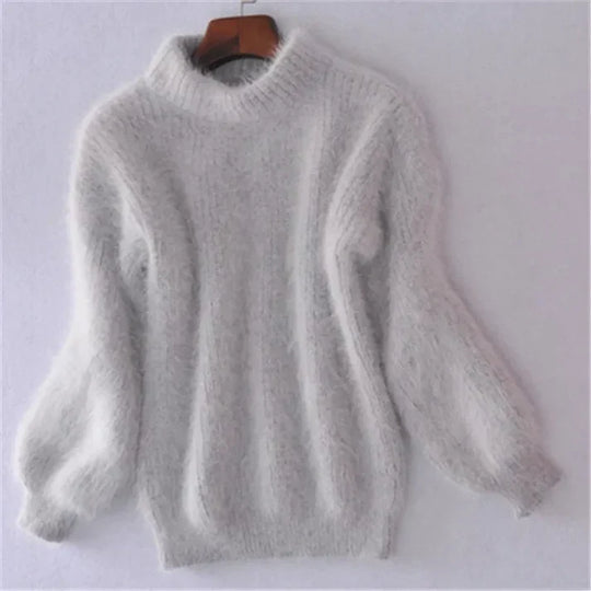 R&B | Weinlese Angora Pullover