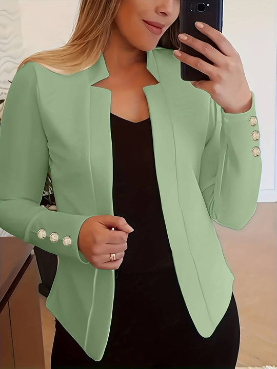 R&B | Freizeit Damen Blazer Mit Knöpfen