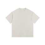 R&B | Schillerndes altes kurzes T-Shirt mit Färbung