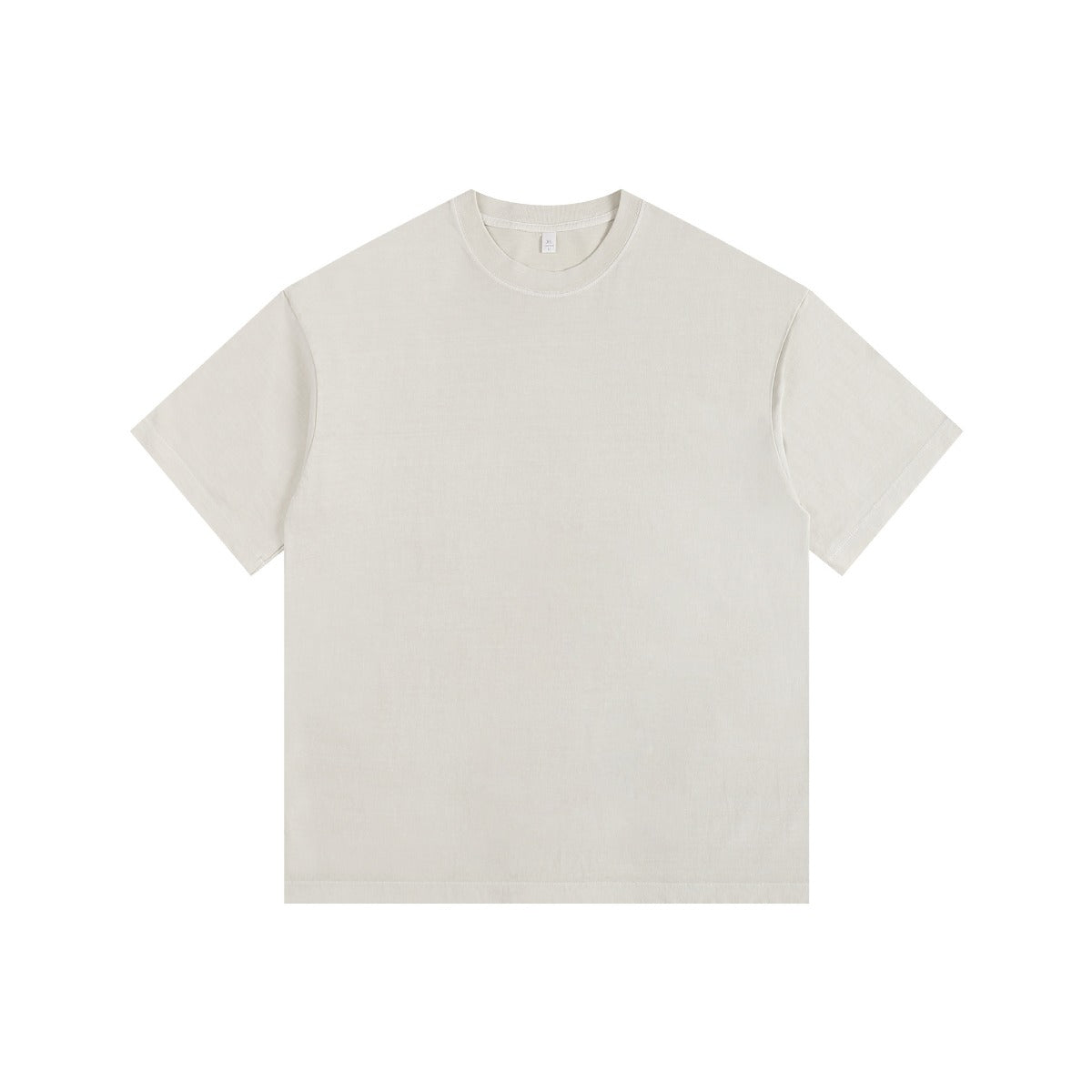 R&B | Schillerndes altes kurzes T-Shirt mit Färbung