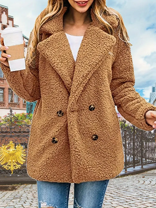 R&B | Fleece-Strickjacke