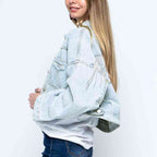 R&B | Zeitgenössische Denim Jacke mit Kragen