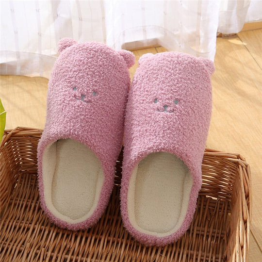 R&B | Bequeme Damen Hausschuhe mit Tiermuster