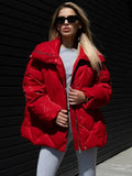 R&B | Oversized Puffer mit Reißverschluss