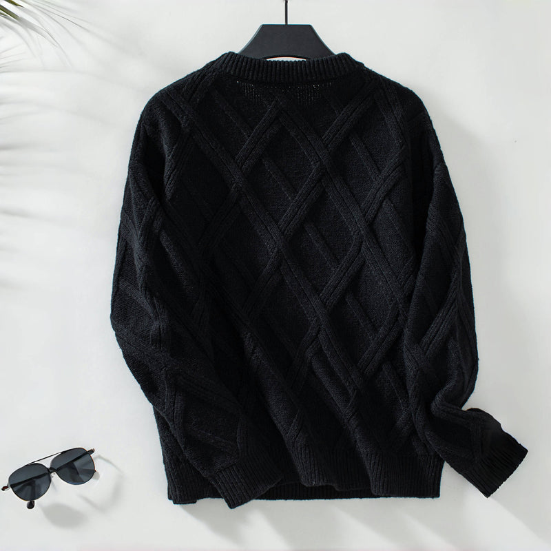 R&B | Einfarbiger Pullover Für Lässige Outfits