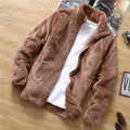 R&B | Doppelseitige Fleece Jacke