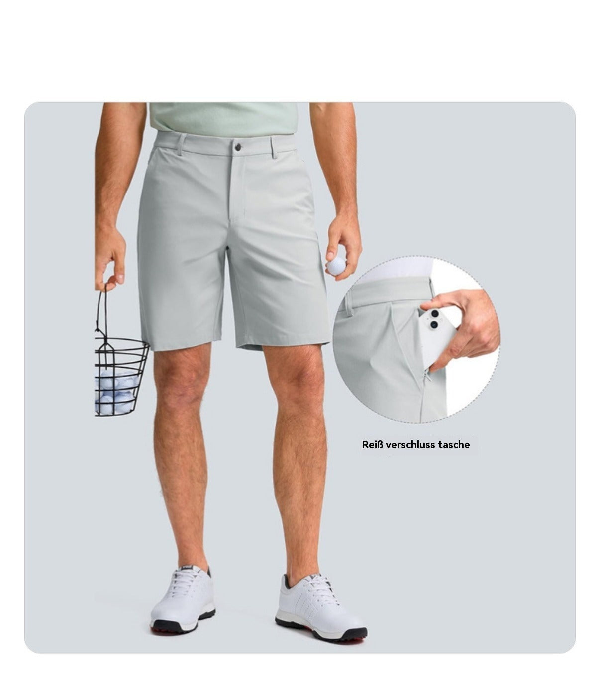 R&B | Gerade Golfshorts