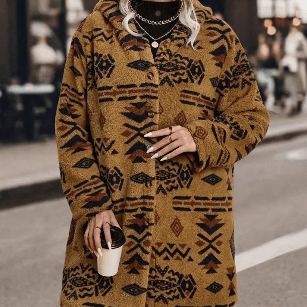 R&B | Damen Winterjacke mit Kapuze