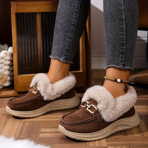 Damen-Winterstiefel mit Absatz R&B R&B