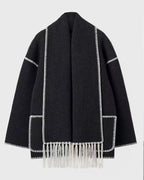 R&B | Hepburn-Stil Wollcape Mantel