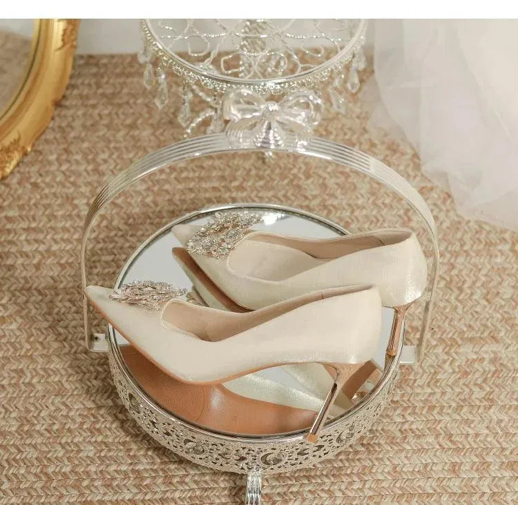 R&B | Brautschuhe Stiletto mit Strass
