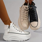 R&B | Lässige Plateau Knöchelhohe Sneaker