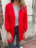 R&B | Casual-Jacke mit Kapuze und Taschen