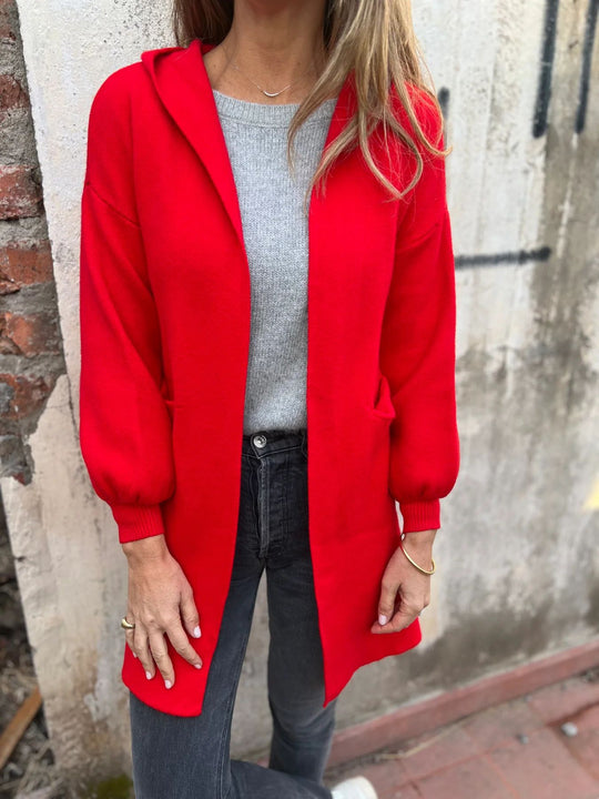 R&B | Casual-Jacke mit Kapuze und Taschen