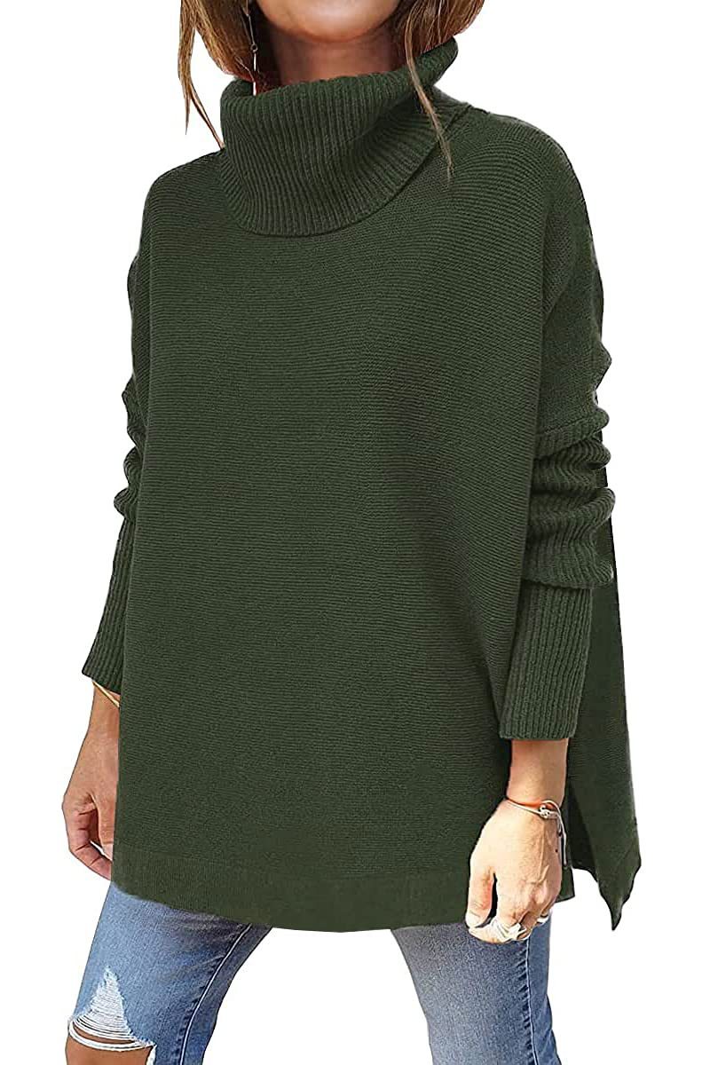 R&B | Strickpullover-Tunika mit Langen Ärmeln