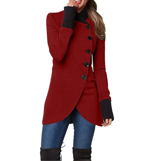 R&B | Jacke mit Eckigem Knopfverschluss
