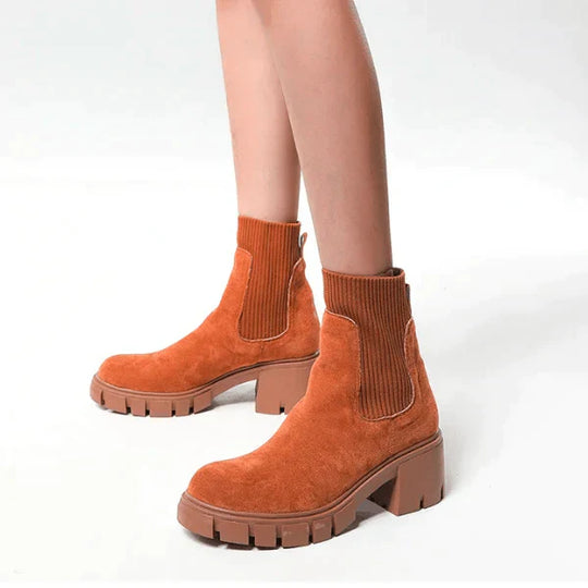 R&B | Wildleder Winterstiefel