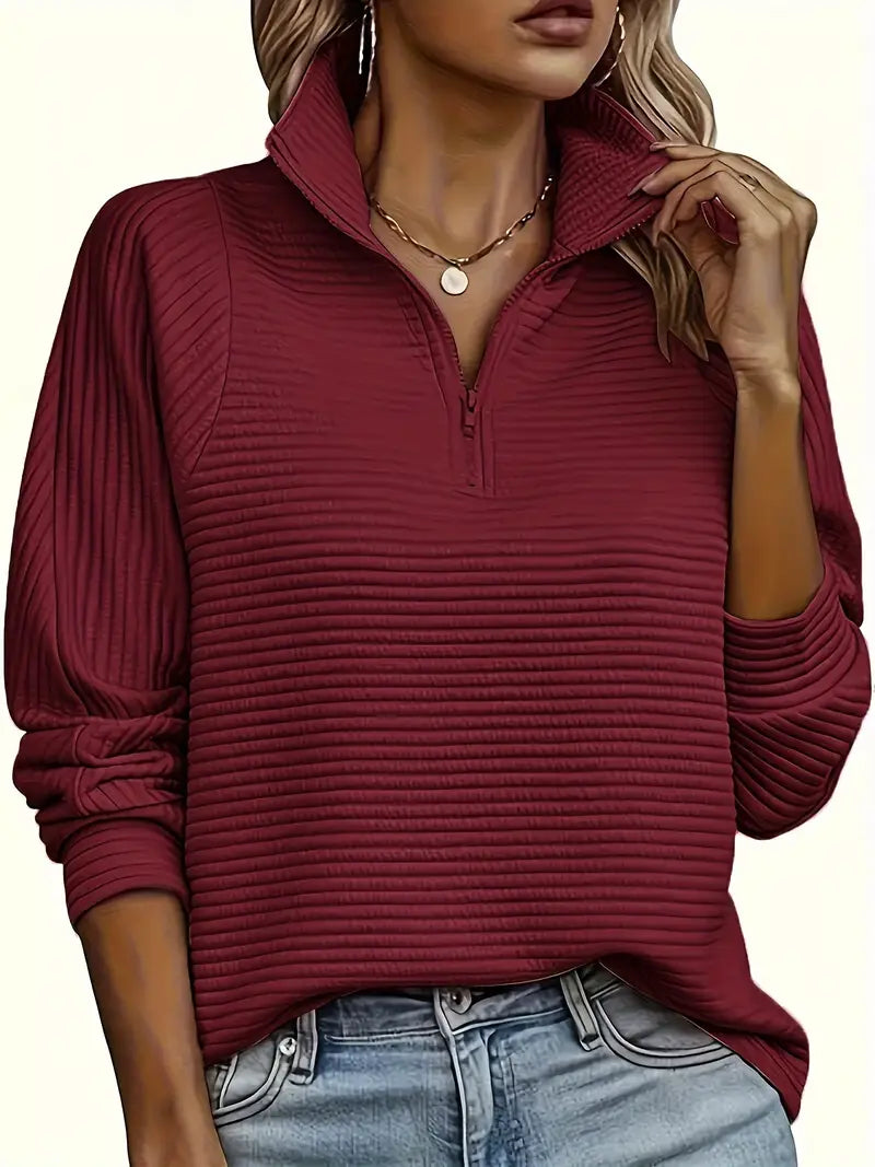 R&B | Reißverschluss Warmer Pullover