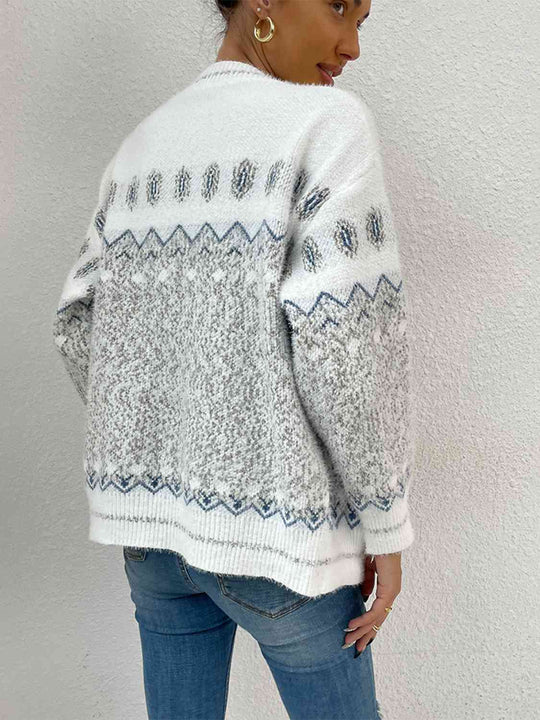 R&B | Klassische und Bequeme Strickjacke