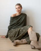 R&B | Asymmetrisch Drapierter Pullover
