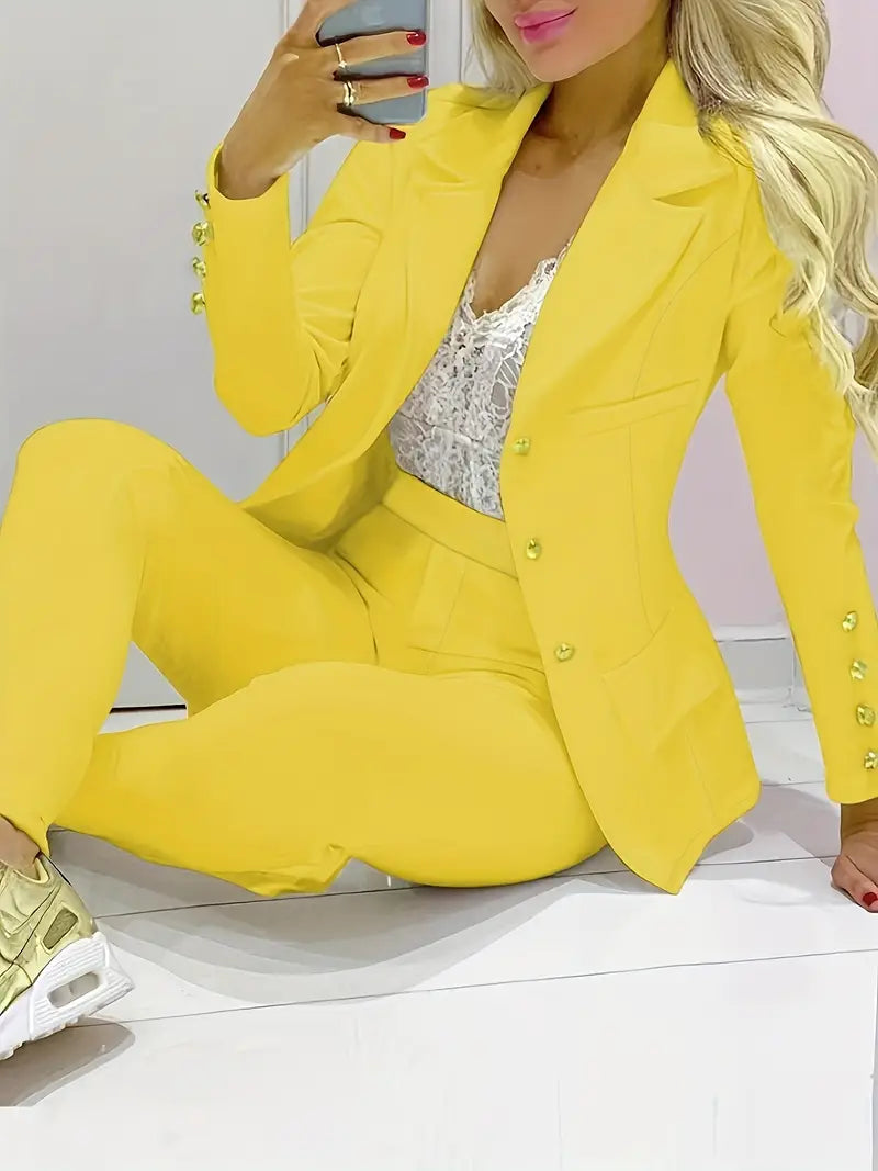 R&B | Stilvolles Business-Set | Blazer+Hose