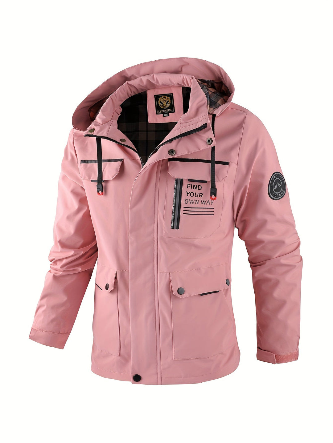 R&B | Herren Kapuzen Utility Jacke