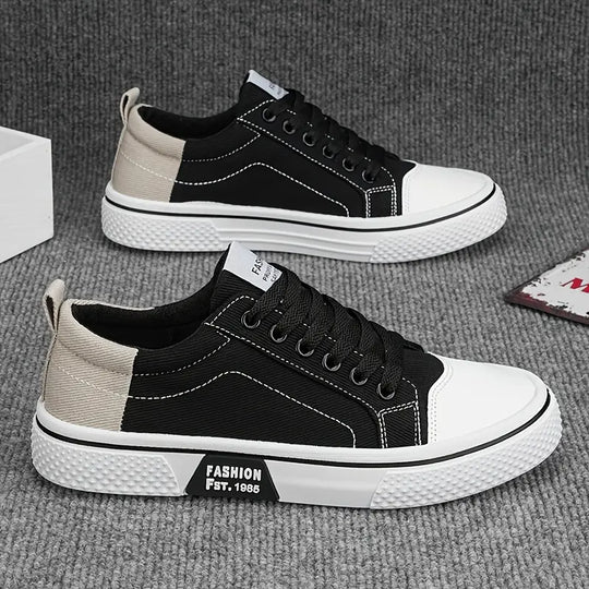 Atmungsaktive Canvas-Sneakers für Männer R&B