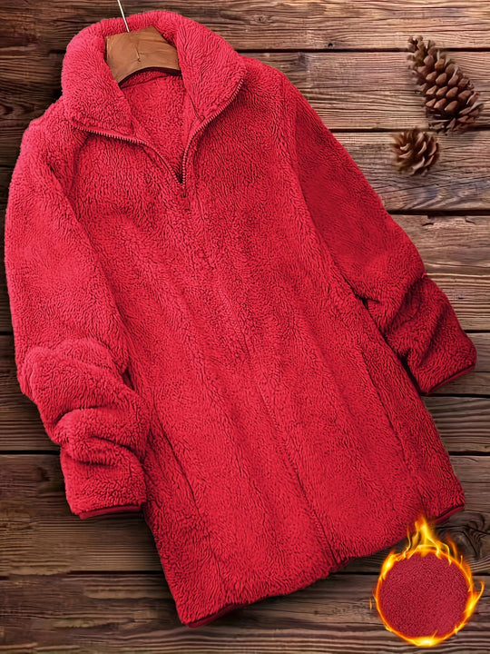 R&B | Plüschjacke Polyester Weich und Warm