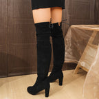 Modische Overknee-Stiefel mit femininer Silhouette R&B R&B