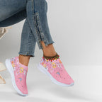 Schmetterlingsdruck Slip-On Schuhe R&B