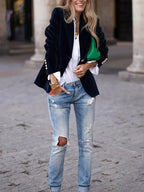 R&B | Elegante Samtjacke