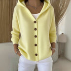 R&B | Damen Baumwollcardigan mit langen Ärmeln