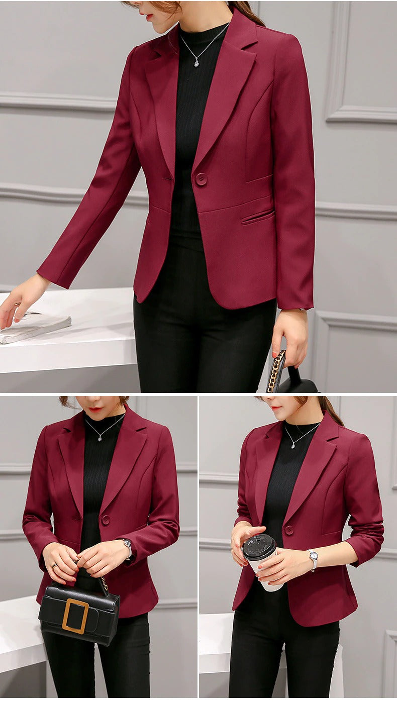 R&B | Lässig Taschen Kurz Blazer