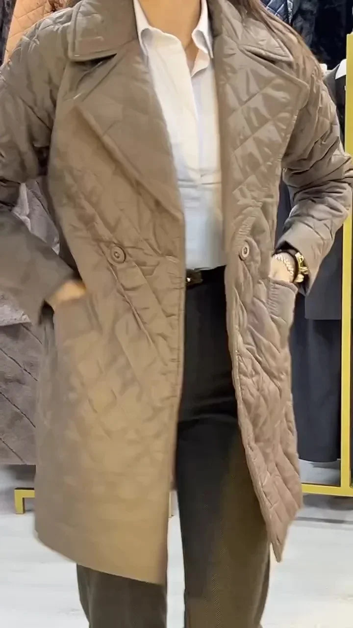 R&B | Damen-Baumwolljacke mit Revers