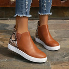 R&B | Damenstiefel mit Schlangenlederdesign
