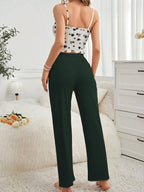 R&B | Hosenträgerhose lässiges Pyjama-Set