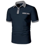R&B | Farblich passendes POLO-Shirt mit Knöpfen