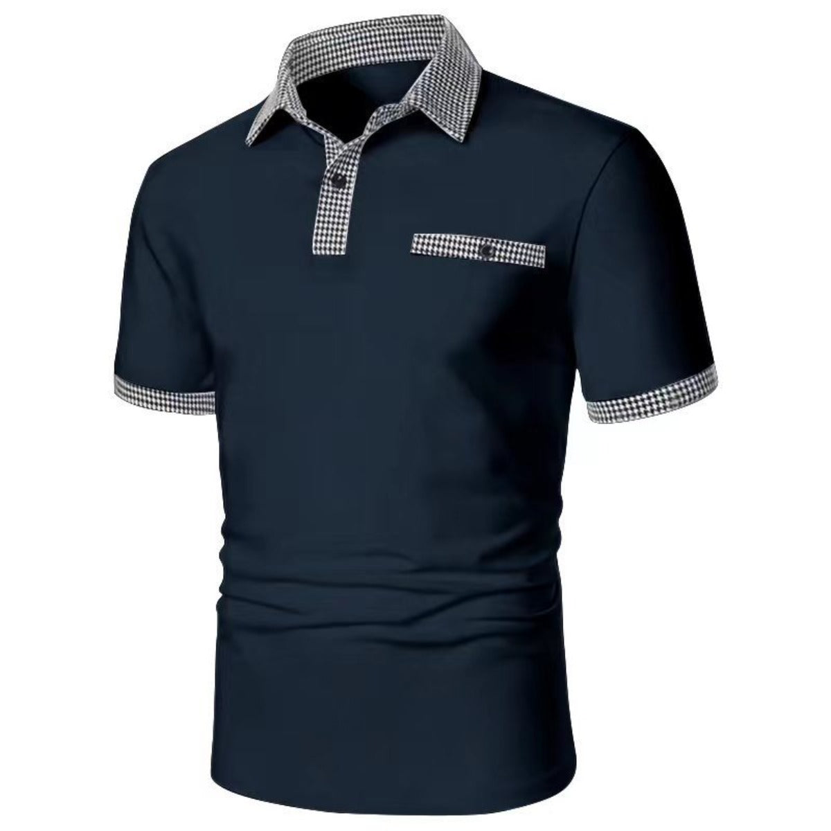 R&B | Farblich passendes POLO-Shirt mit Knöpfen