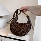 R&B | Vintage Umhängetasche mit Leopardenmuster
